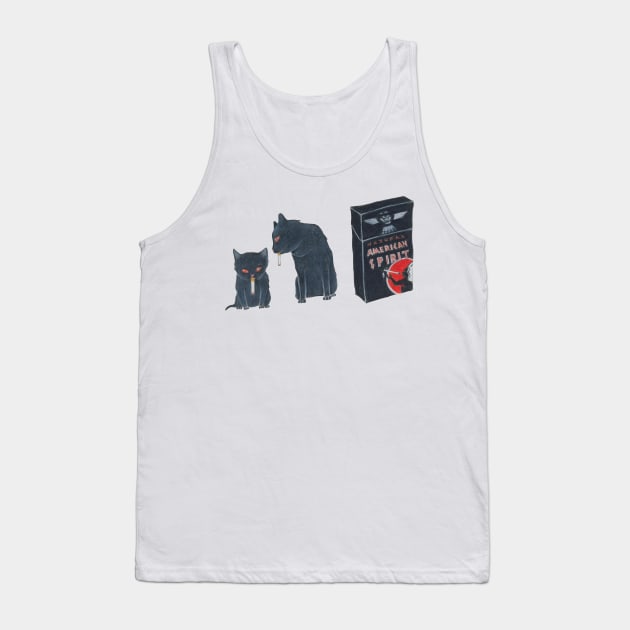 The Cig Cats - Bagel & Mephisto Tank Top by cig cats